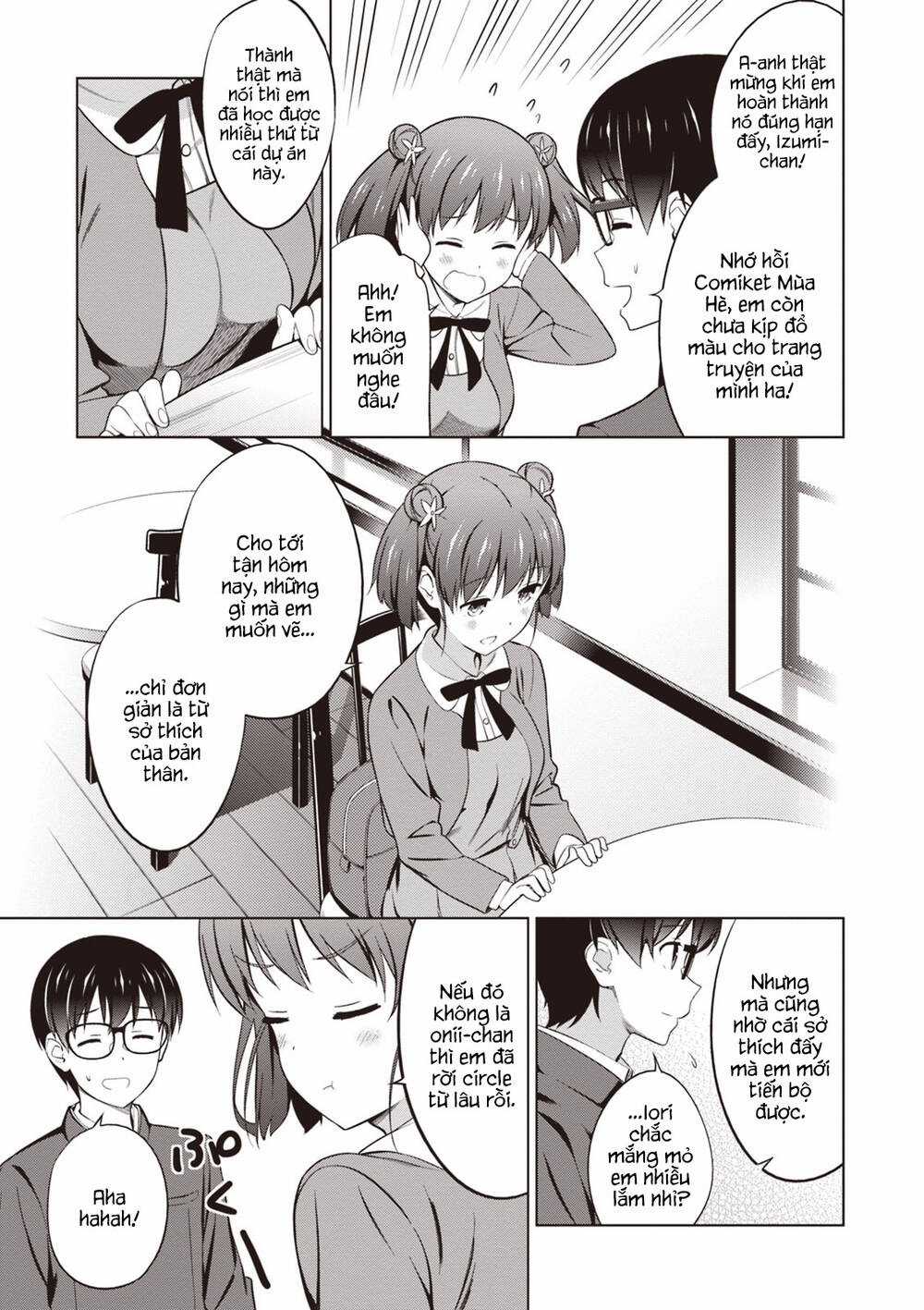Cách Đào Tạo Một Cô Bạn Gái Nhạt Nhẽo Chapter 31 trang 16