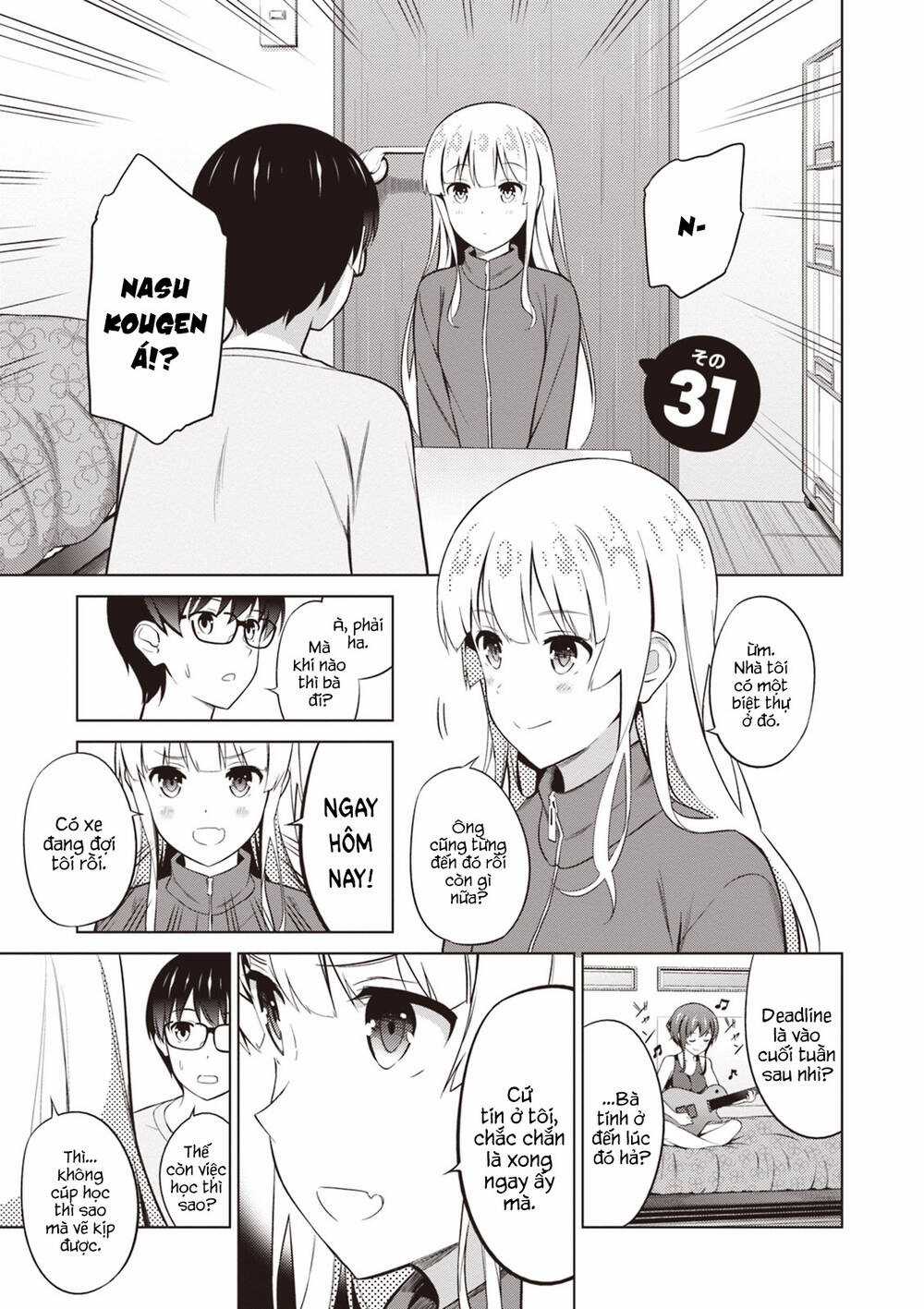 Cách Đào Tạo Một Cô Bạn Gái Nhạt Nhẽo Chapter 31 trang 2