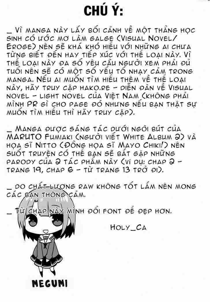 Cách Đào Tạo Một Cô Bạn Gái Nhạt Nhẽo Chapter 6 trang 1