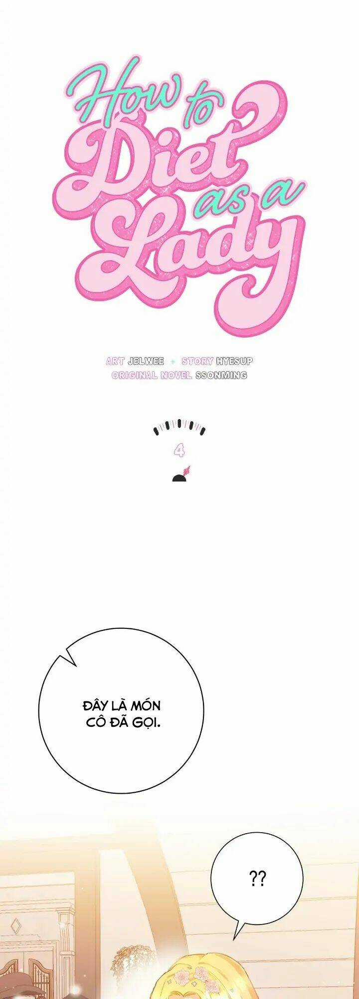 cách để ăn kiêng như một quý cô Chapter 4 trang 8