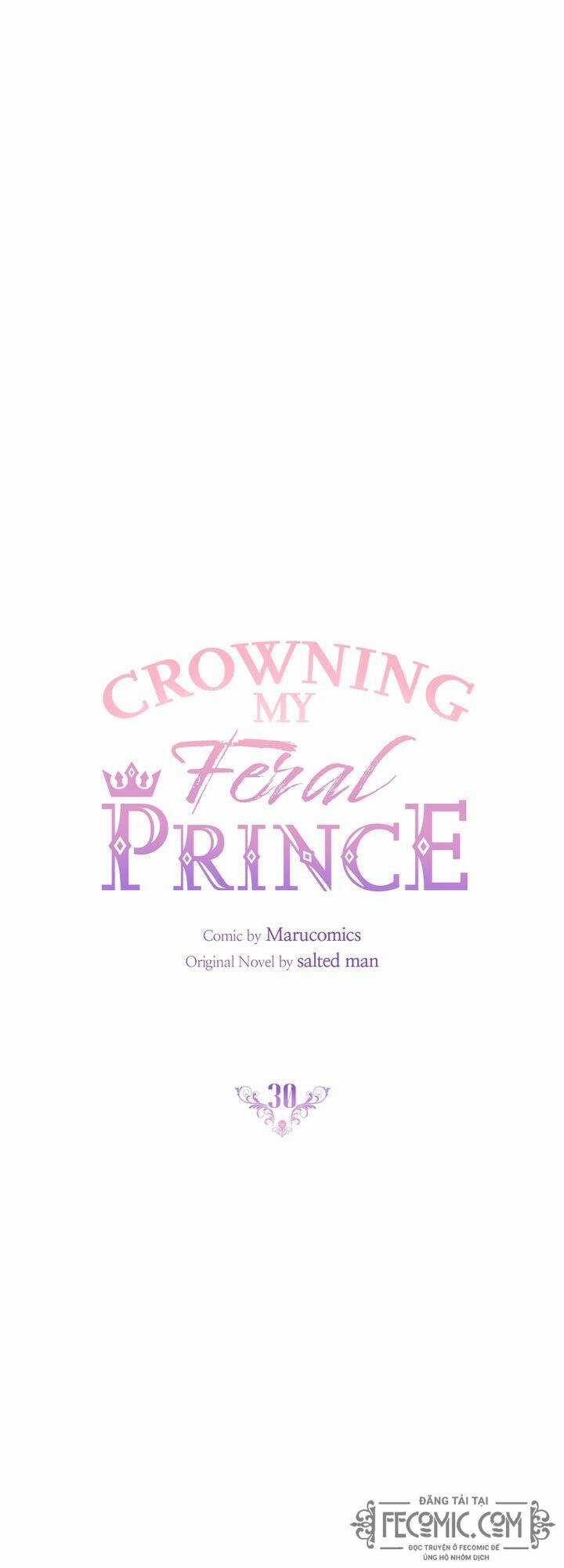 Cách Để Trao Vương Miện Cho Vị Hoàng Tử Hoang Dã Của Tôi. Chapter 30 trang 9