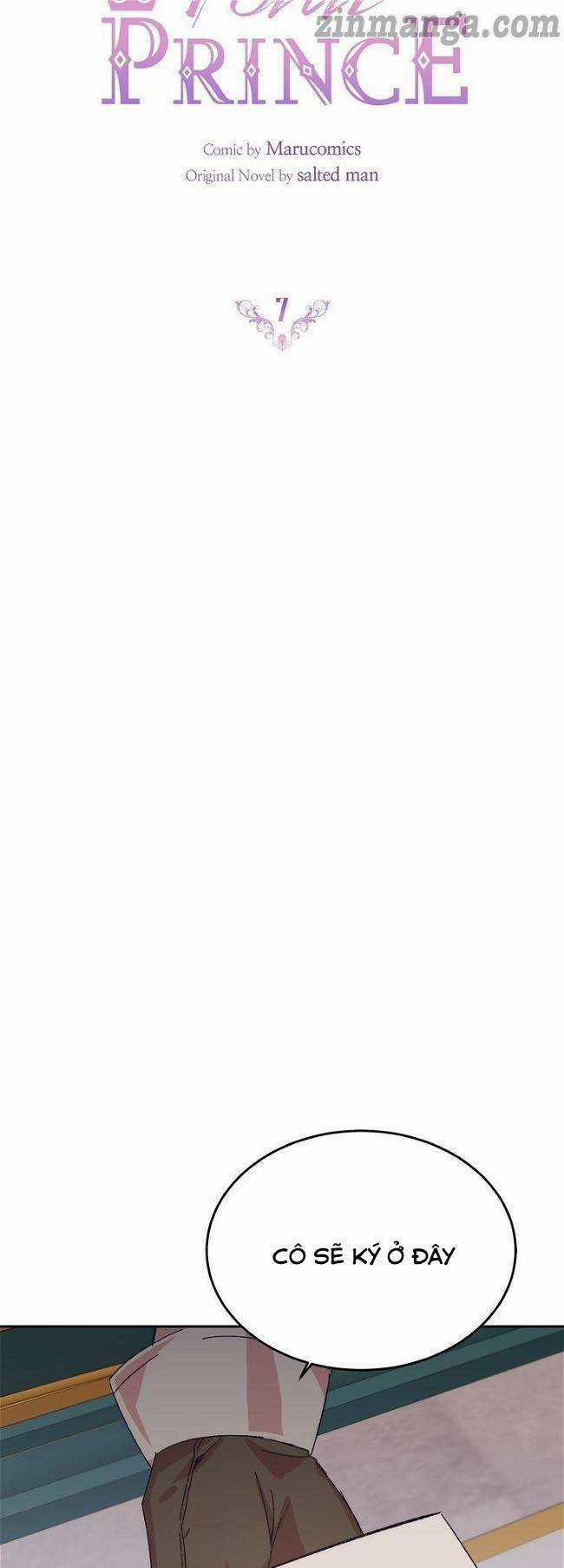 Cách Để Trao Vương Miện Cho Vị Hoàng Tử Hoang Dã Của Tôi. Chapter 7 trang 14