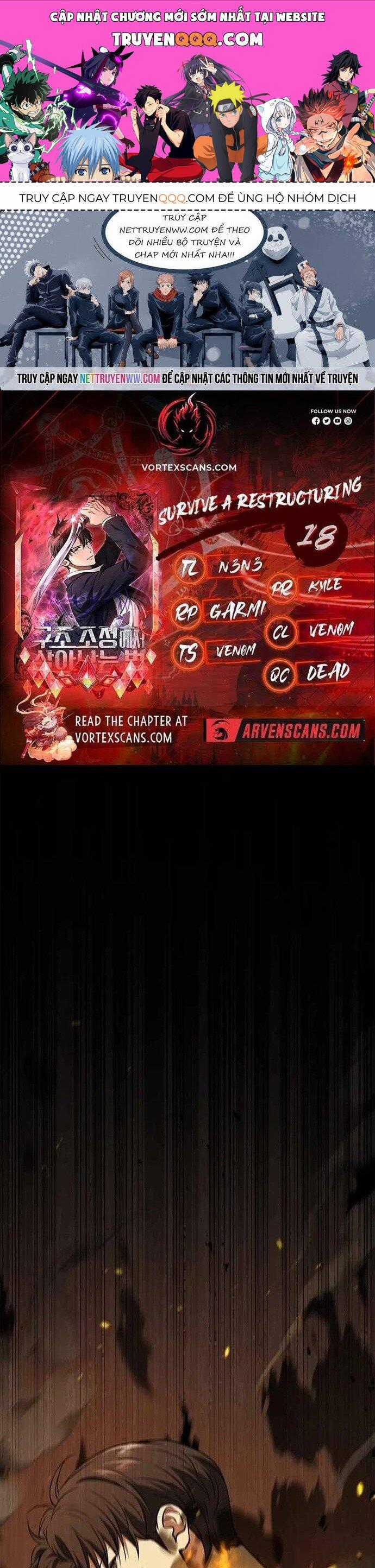 Cách Sống Sót Sau Quá Trình Tái Cơ Cấu Chapter 18 trang 0