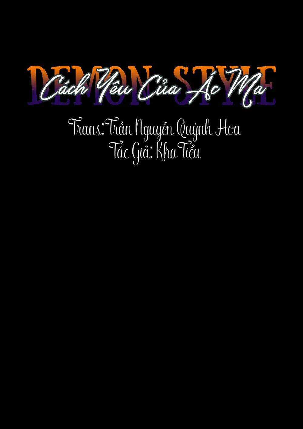 Cách Yêu Của Ác Ma Chapter 3 trang 18