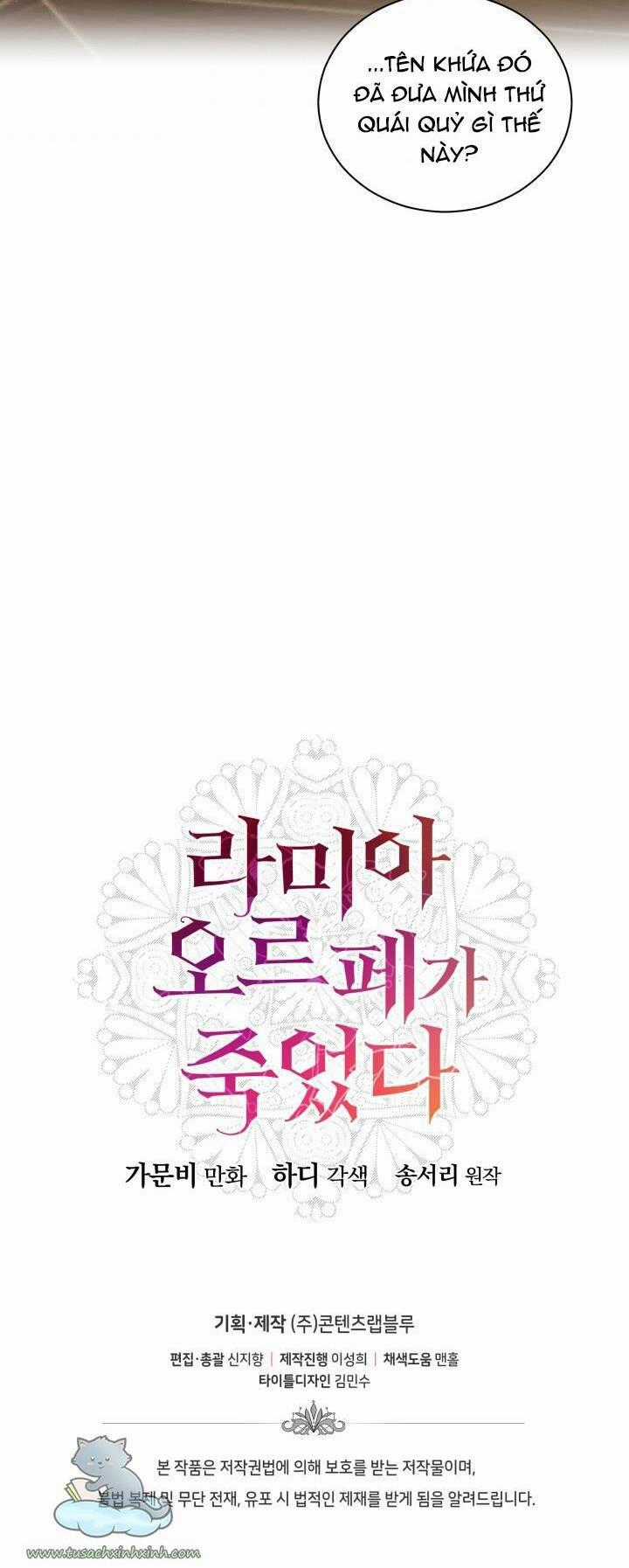 Cái Chết Của Lamia Orphe Chapter 26 trang 38