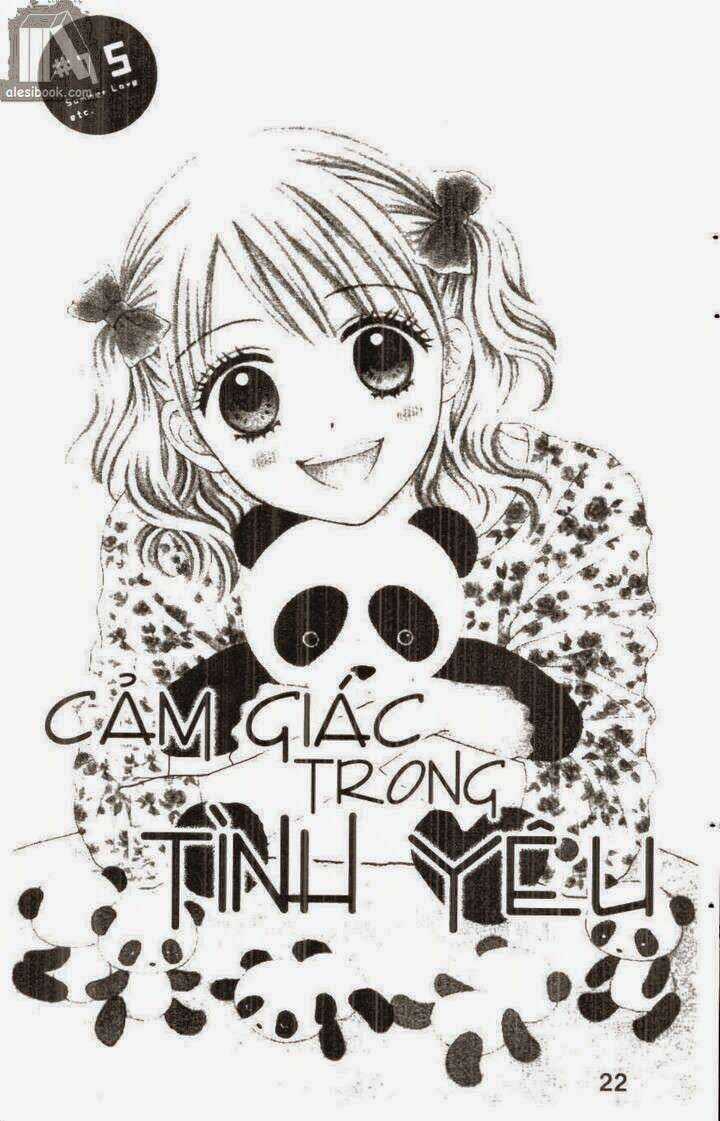 Cảm Giác Trong Tình Yêu Chapter 3 trang 21