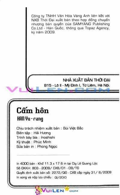 Cấm Hôn Chapter 65 trang 2