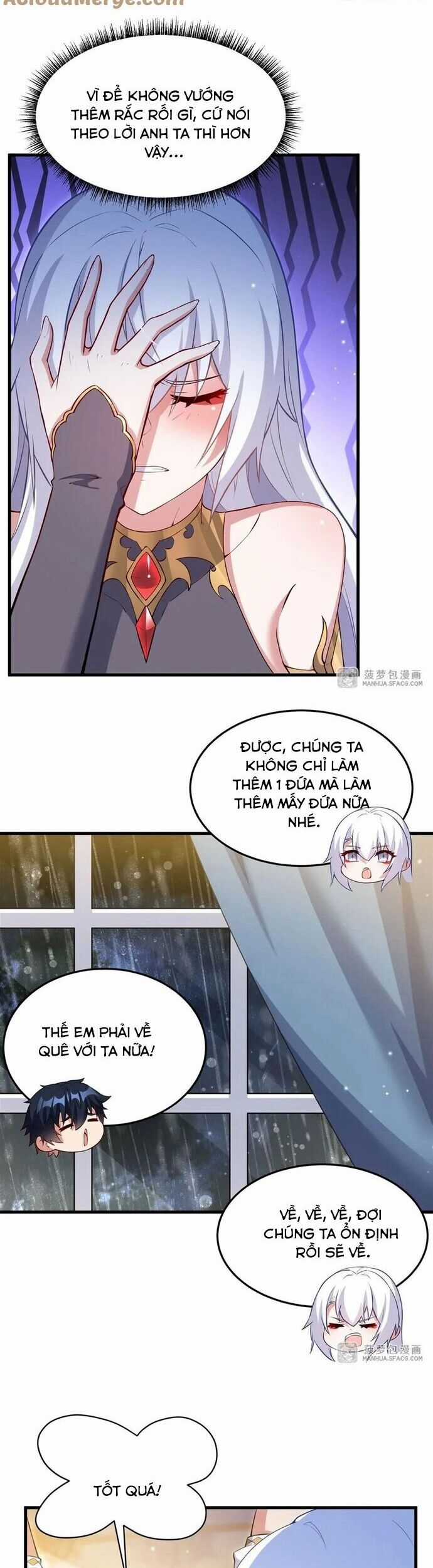 Câm Miệng Đi Ác Long, Ta Không Muốn Trông Trẻ Với Ngươi Nữa! Chương 15 trang 9