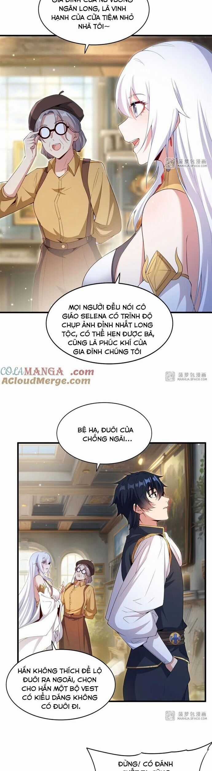 Câm Miệng Đi Ác Long, Ta Không Muốn Trông Trẻ Với Ngươi Nữa! Chương 17 trang 13