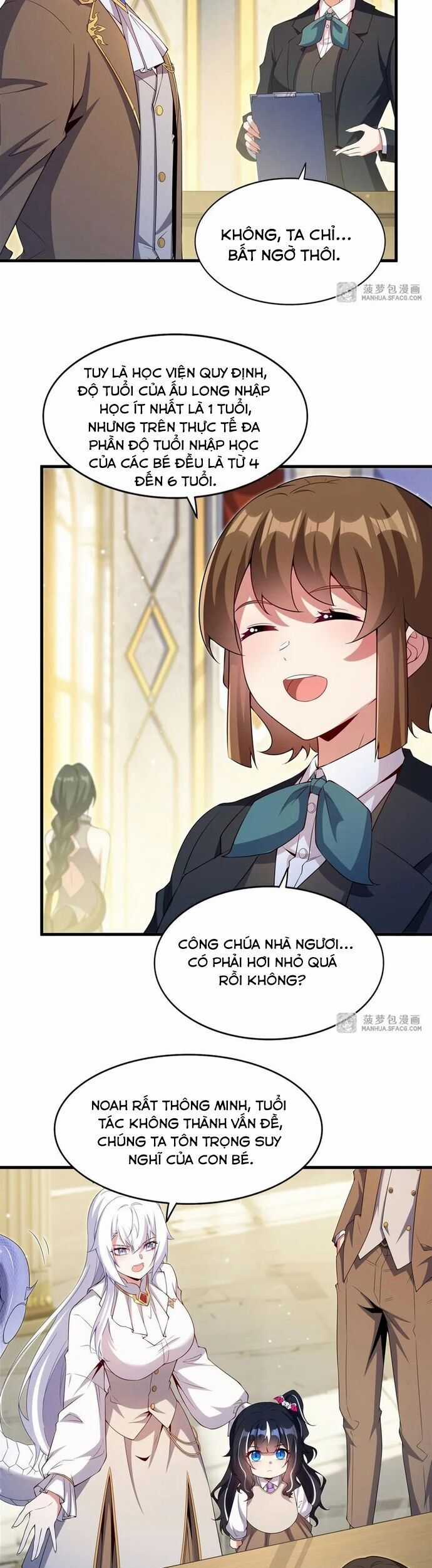 Câm Miệng Đi Ác Long, Ta Không Muốn Trông Trẻ Với Ngươi Nữa! Chương 20 trang 4