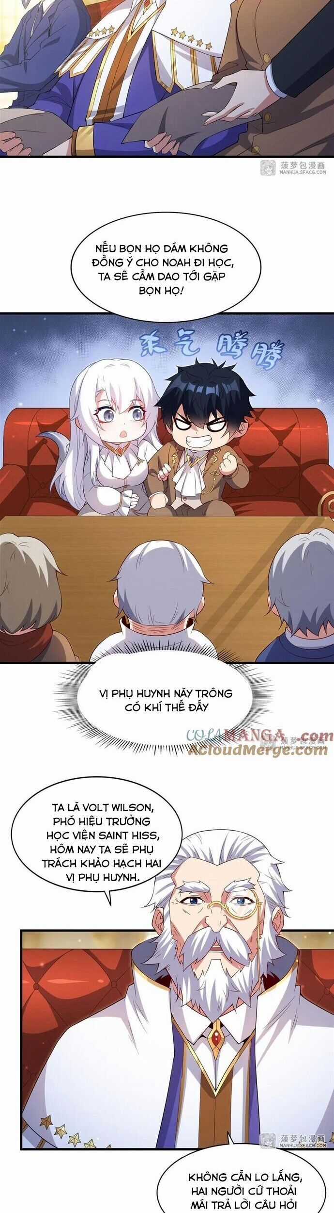 Câm Miệng Đi Ác Long, Ta Không Muốn Trông Trẻ Với Ngươi Nữa! Chương 20 trang 7