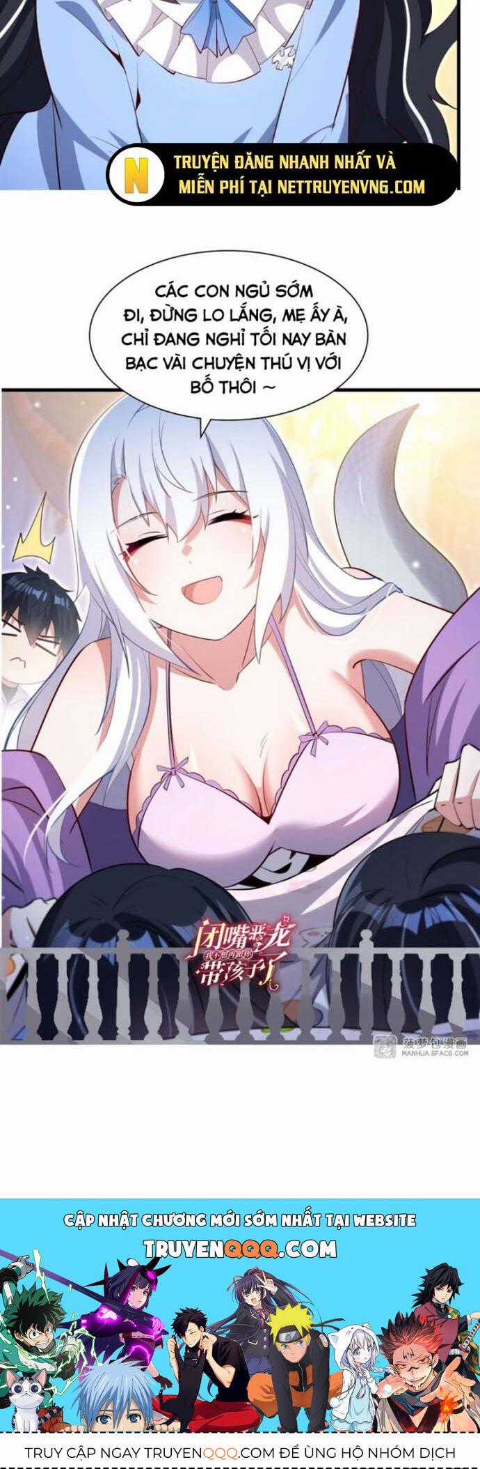 Câm Miệng Đi Ác Long, Ta Không Muốn Trông Trẻ Với Ngươi Nữa! Chương 24 trang 14