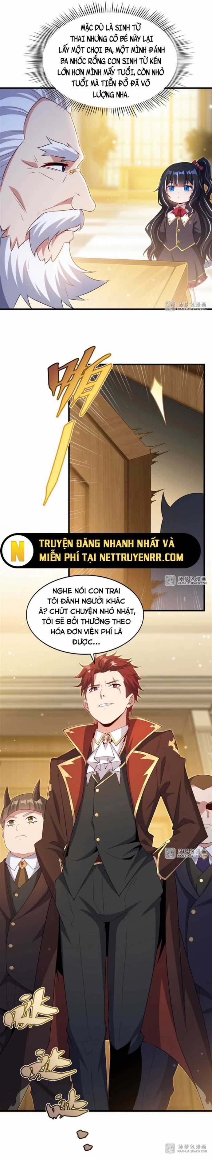 Câm Miệng Đi Ác Long, Ta Không Muốn Trông Trẻ Với Ngươi Nữa! Chương 33 trang 9