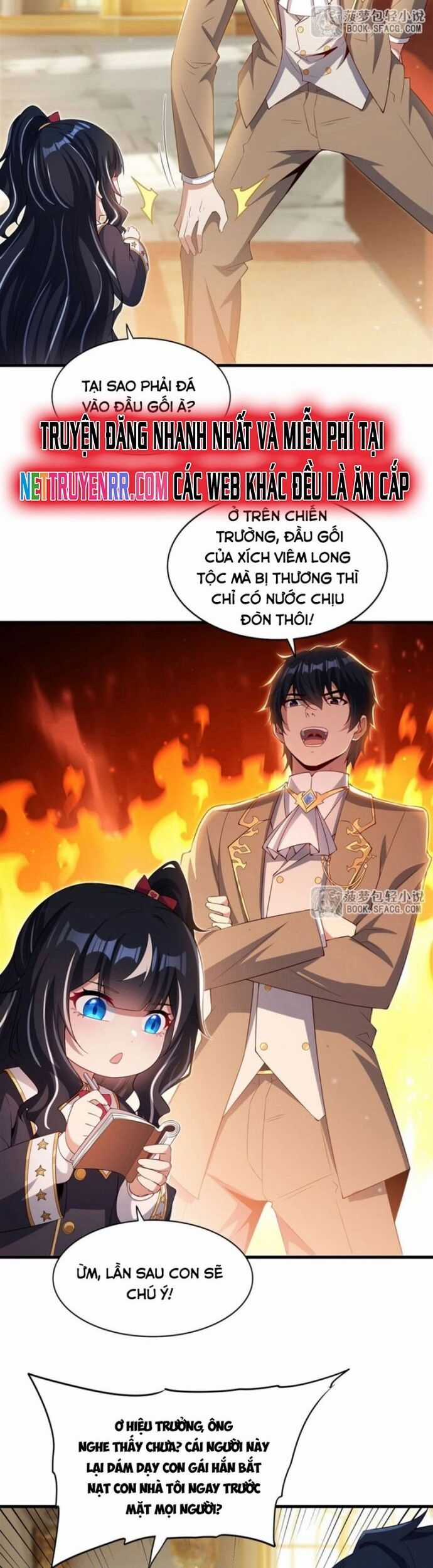 Câm Miệng Đi Ác Long, Ta Không Muốn Trông Trẻ Với Ngươi Nữa! Chương 34 trang 3