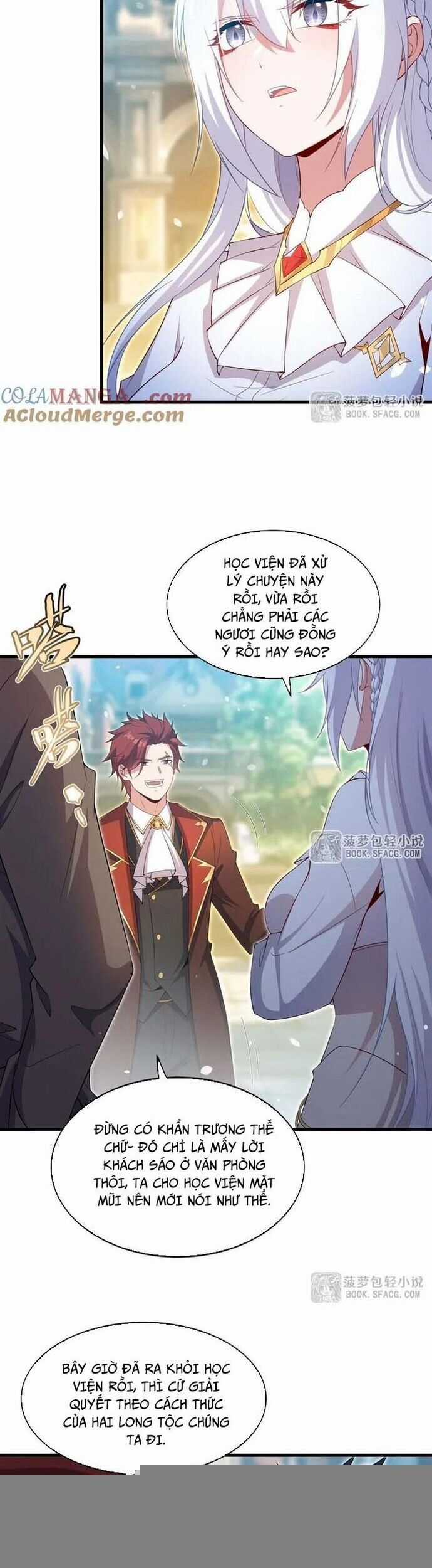 Câm Miệng Đi Ác Long, Ta Không Muốn Trông Trẻ Với Ngươi Nữa! Chương 35 trang 2