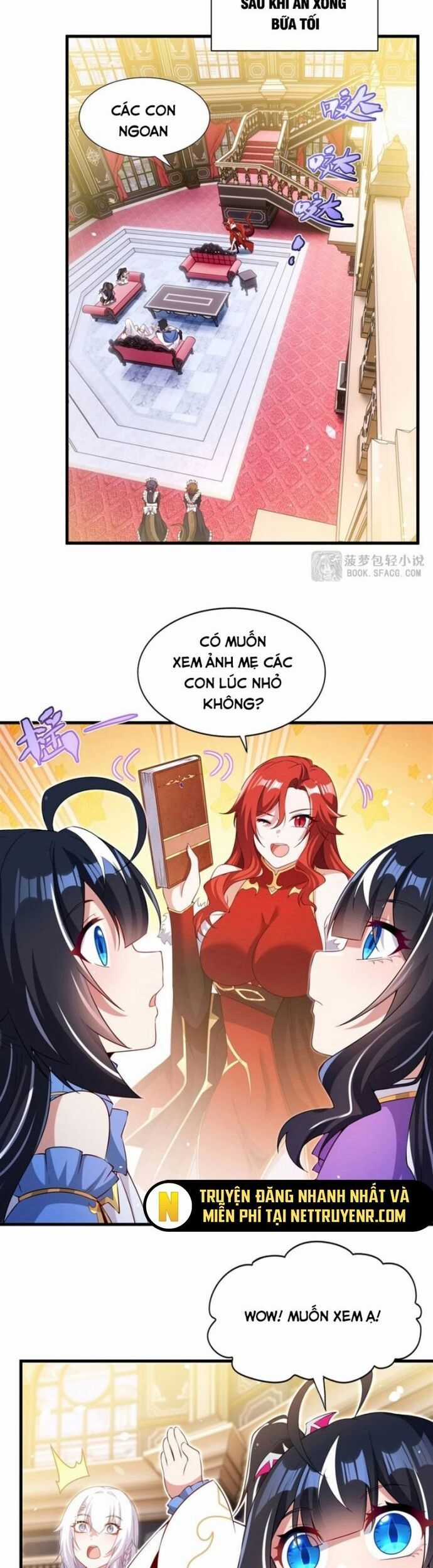 Câm Miệng Đi Ác Long, Ta Không Muốn Trông Trẻ Với Ngươi Nữa! Chương 36 trang 19