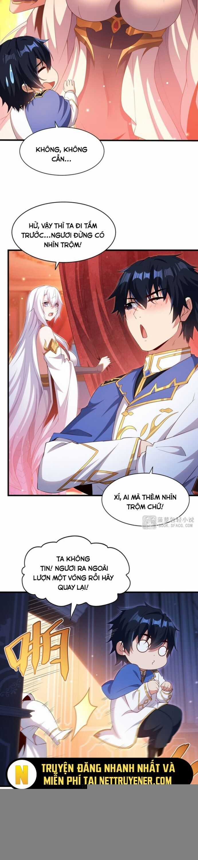 Câm Miệng Đi Ác Long, Ta Không Muốn Trông Trẻ Với Ngươi Nữa! Chương 38 trang 9