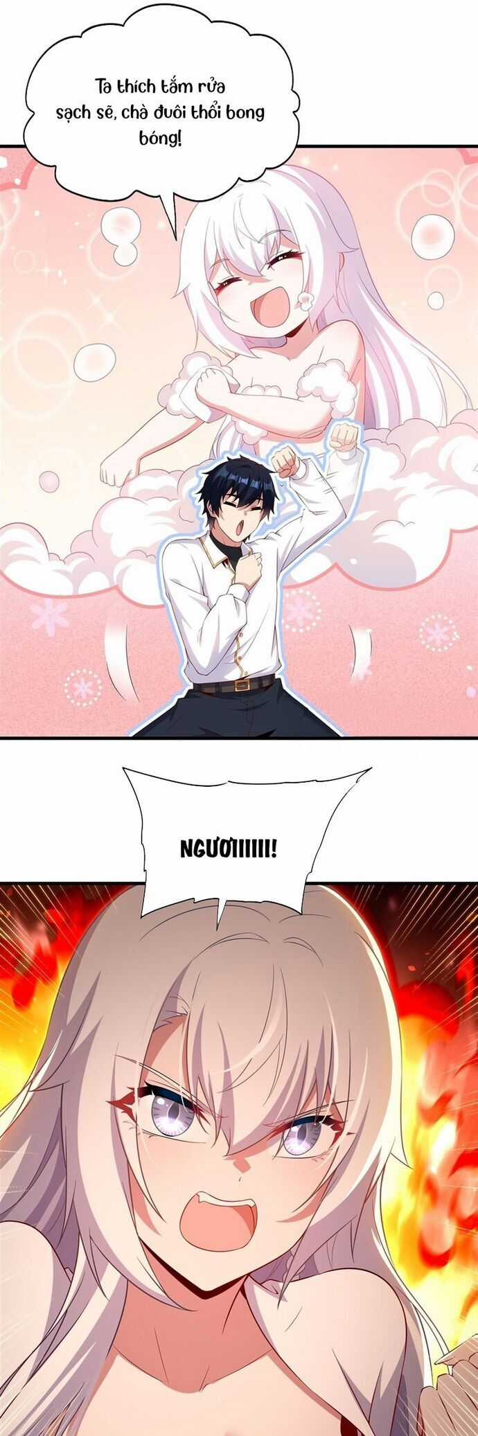 Câm Miệng Đi Ác Long, Ta Không Muốn Trông Trẻ Với Ngươi Nữa! Chương 42 trang 22