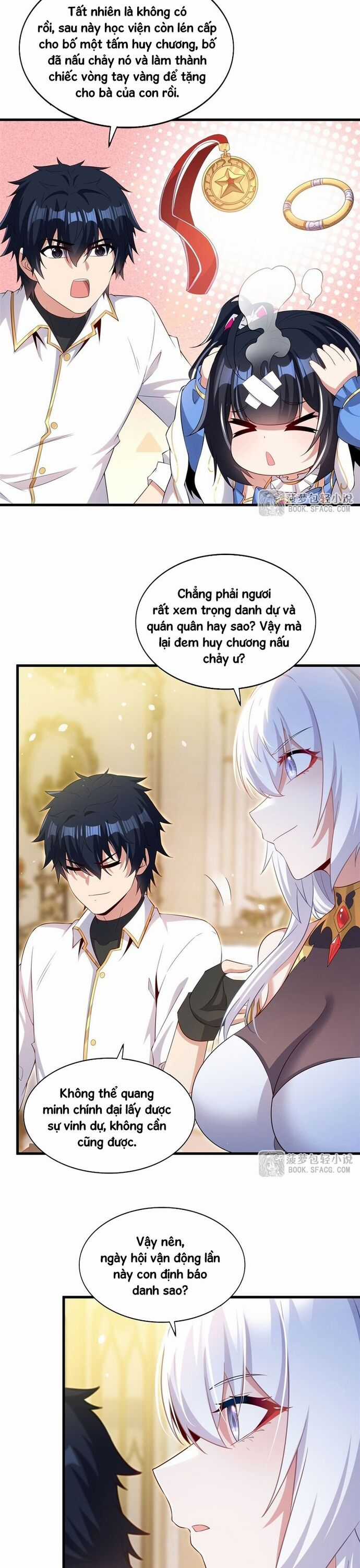 Câm Miệng Đi Ác Long, Ta Không Muốn Trông Trẻ Với Ngươi Nữa! Chương 46 trang 12