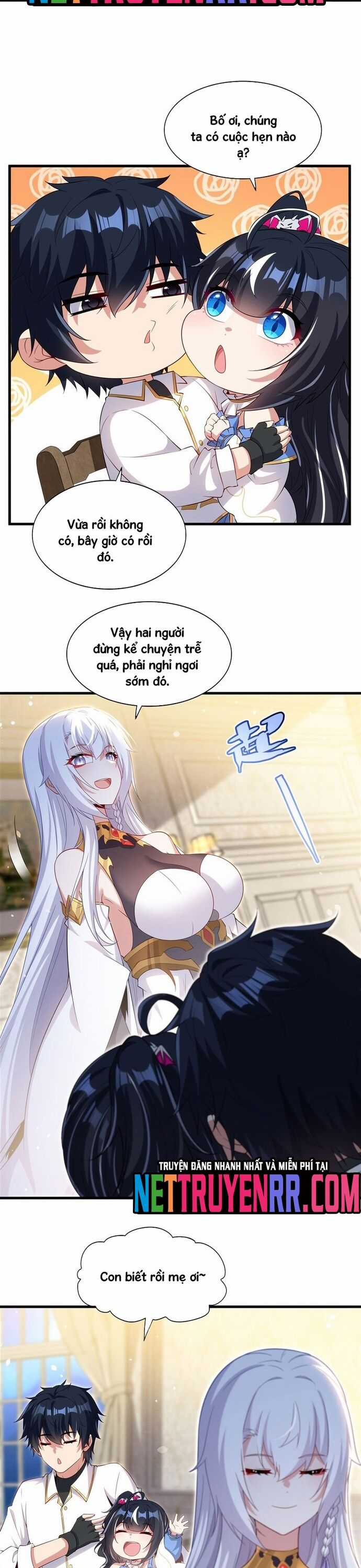 Câm Miệng Đi Ác Long, Ta Không Muốn Trông Trẻ Với Ngươi Nữa! Chương 46 trang 3