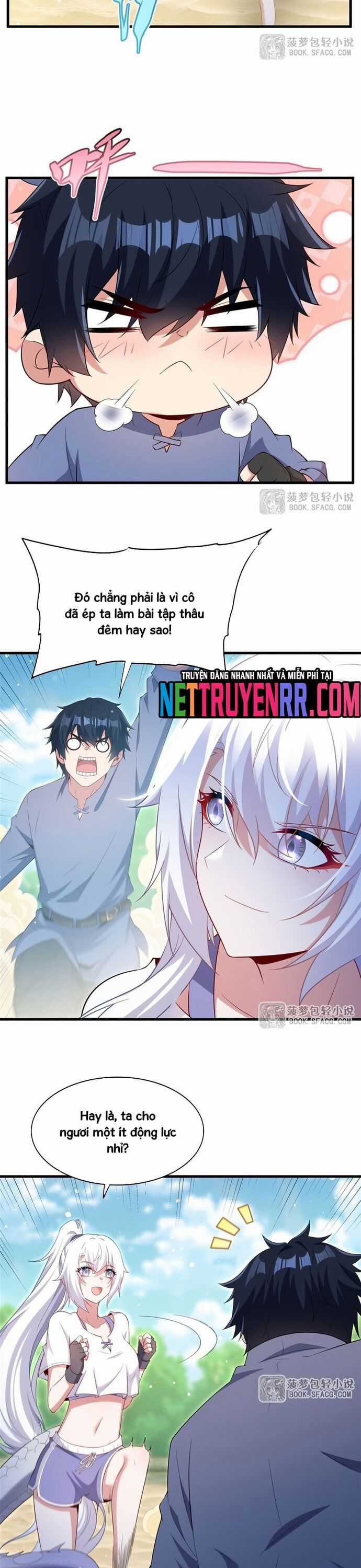 Câm Miệng Đi Ác Long, Ta Không Muốn Trông Trẻ Với Ngươi Nữa! Chương 47 trang 3