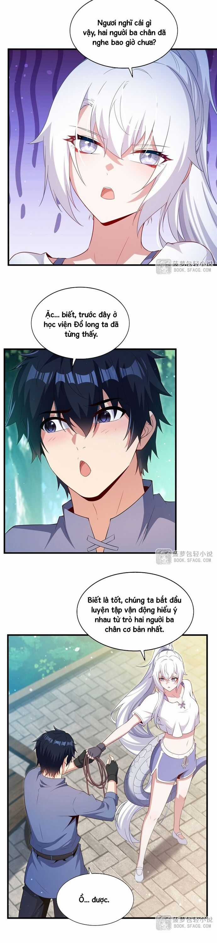 Câm Miệng Đi Ác Long, Ta Không Muốn Trông Trẻ Với Ngươi Nữa! Chương 47 trang 8