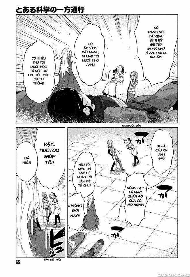 Cấm Thư Ma Thuật Index: Accelerator Chapter 18 trang 19