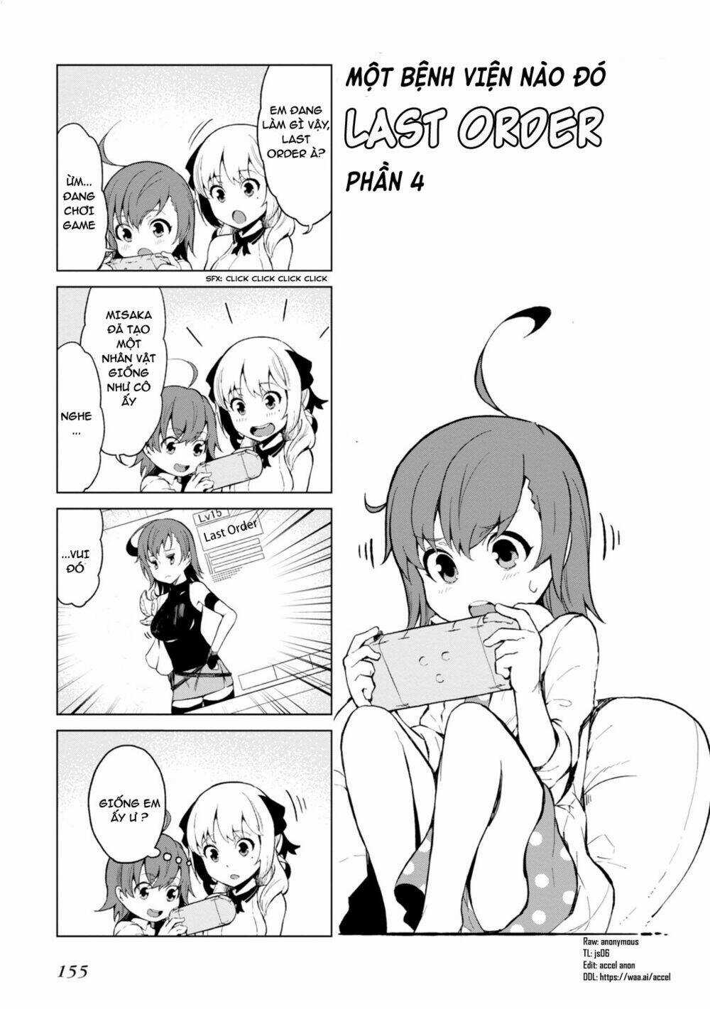 Cấm Thư Ma Thuật Index: Accelerator Chapter 24.5 trang 2