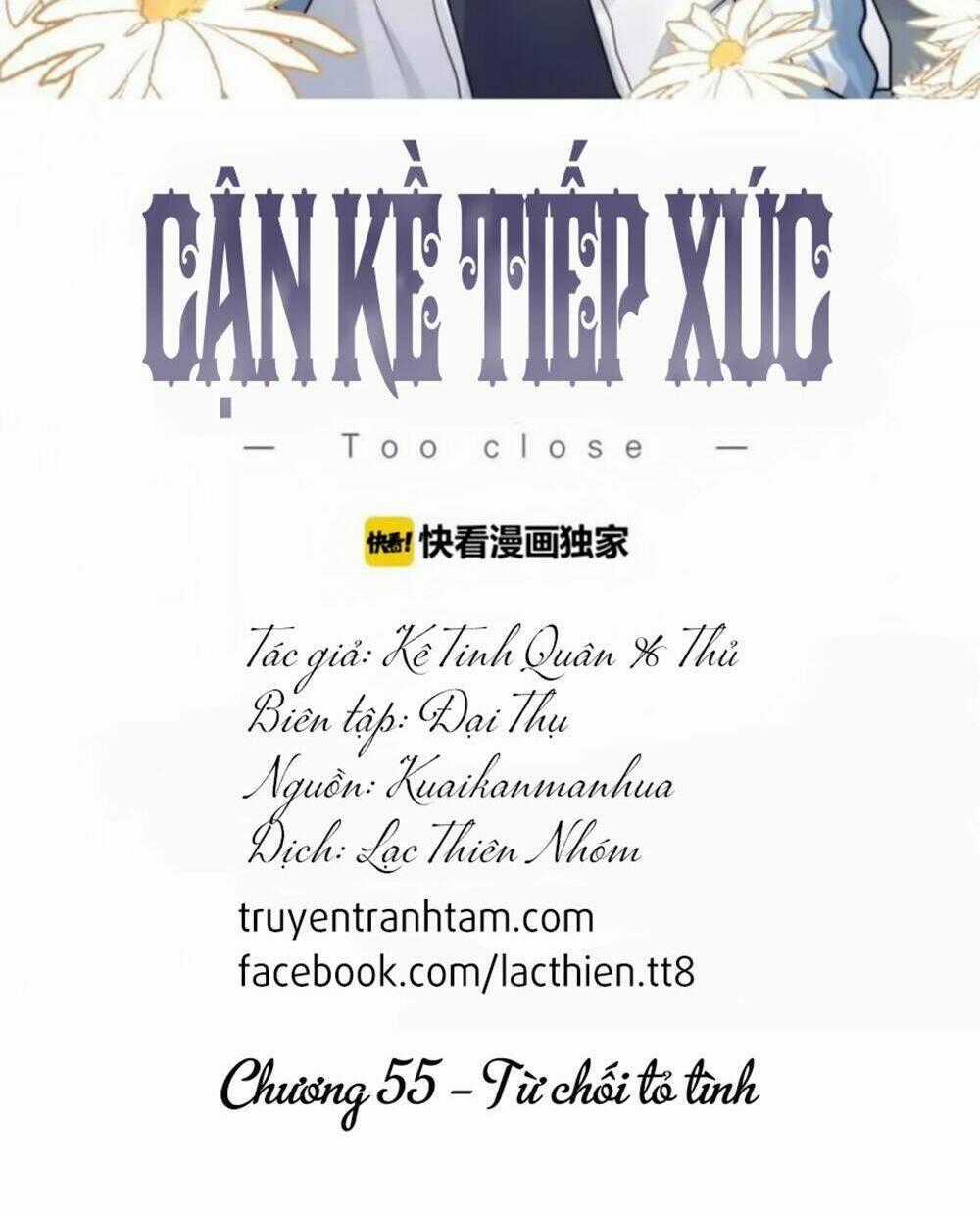 Cận Kề Tiếp Xúc Chapter 55 trang 1