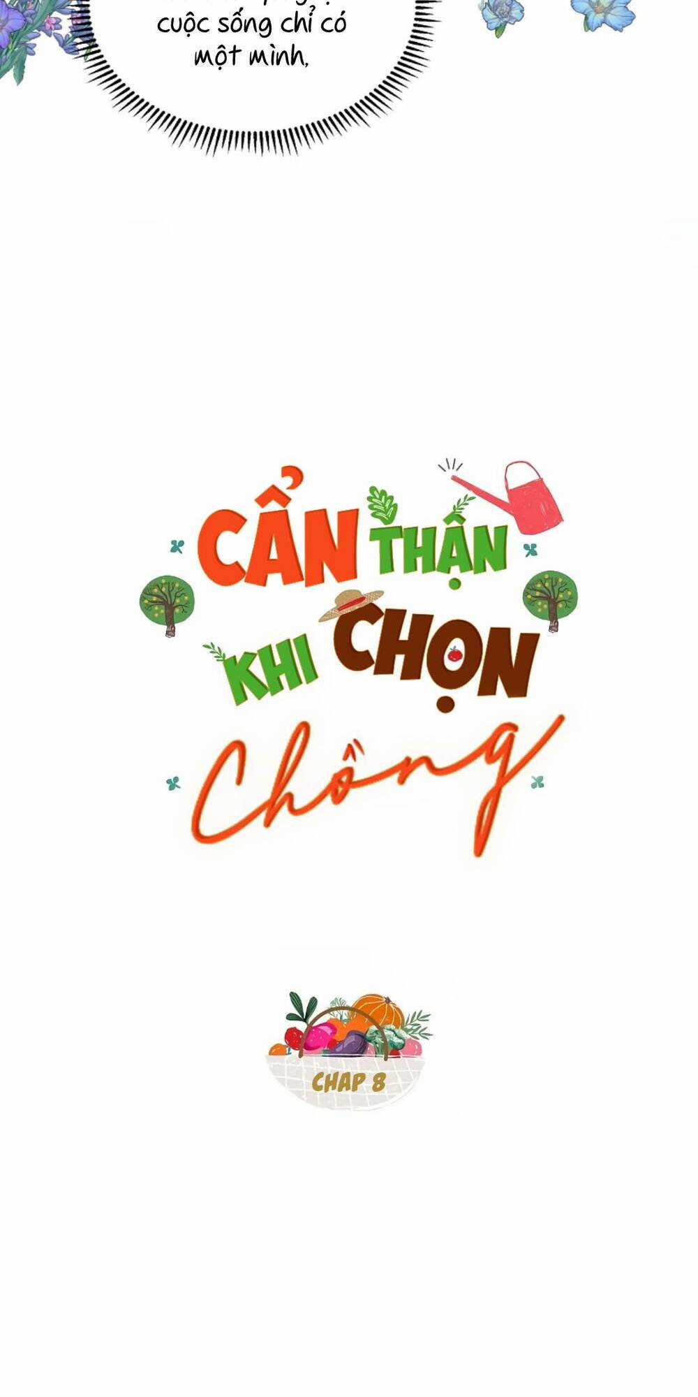 Cẩn Thận Khi Chọn Chồng Chapter 8 trang 3