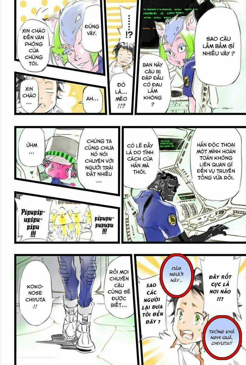 Cảnh Sát Không Gian Chapter 1.1 trang 23