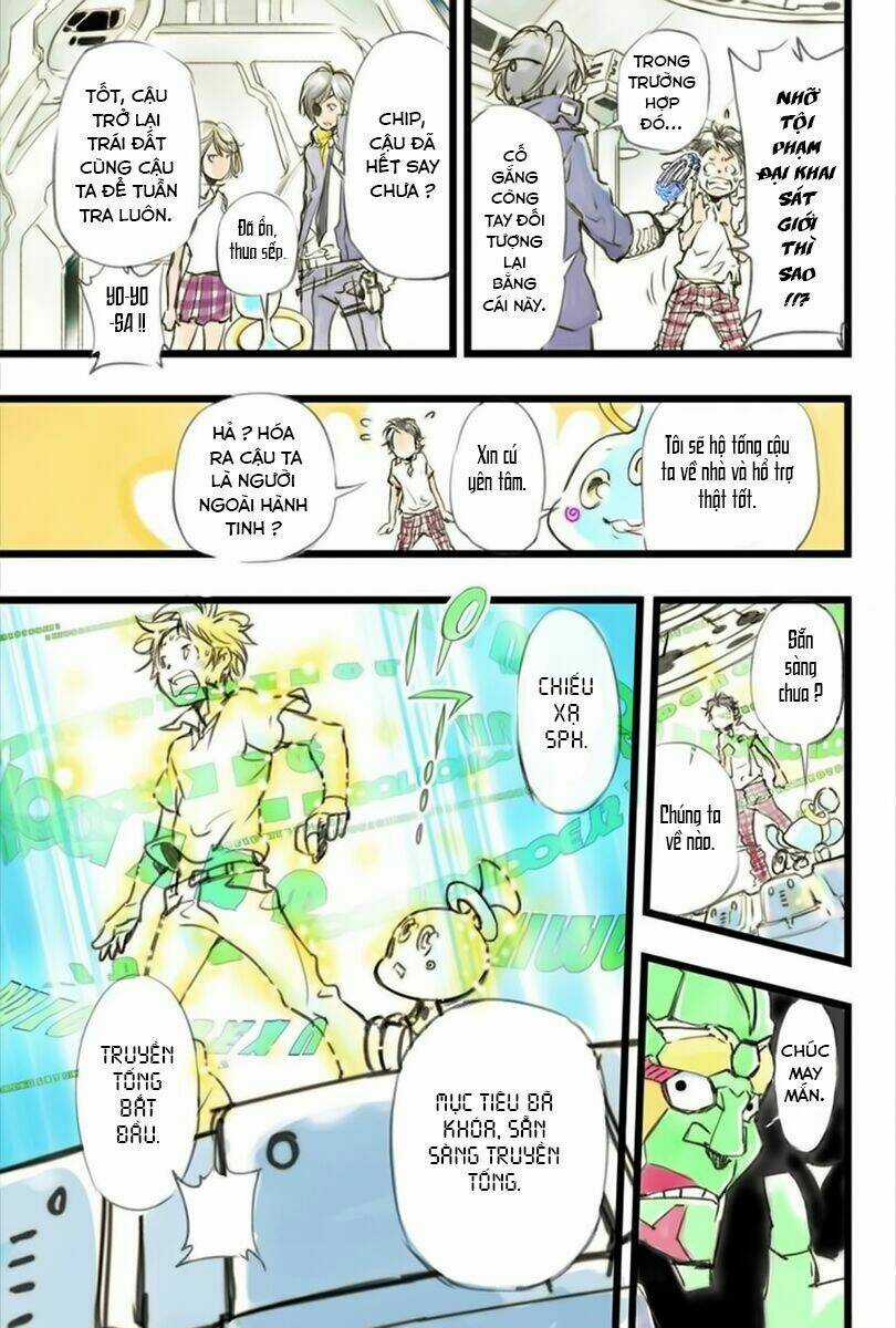 Cảnh Sát Không Gian Chapter 1.2 trang 10