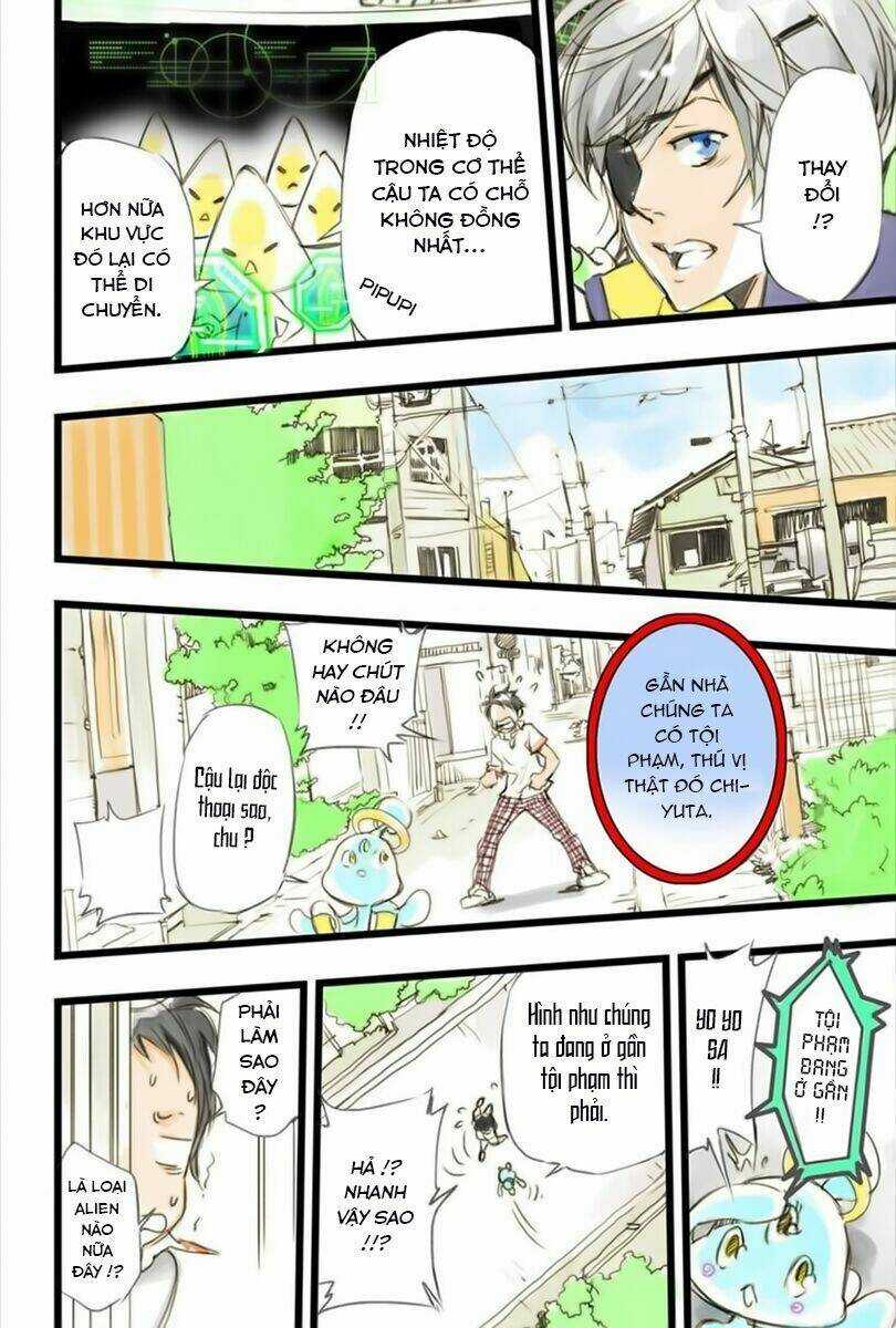 Cảnh Sát Không Gian Chapter 1.2 trang 13