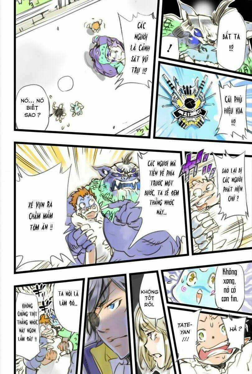 Cảnh Sát Không Gian Chapter 1.2 trang 17