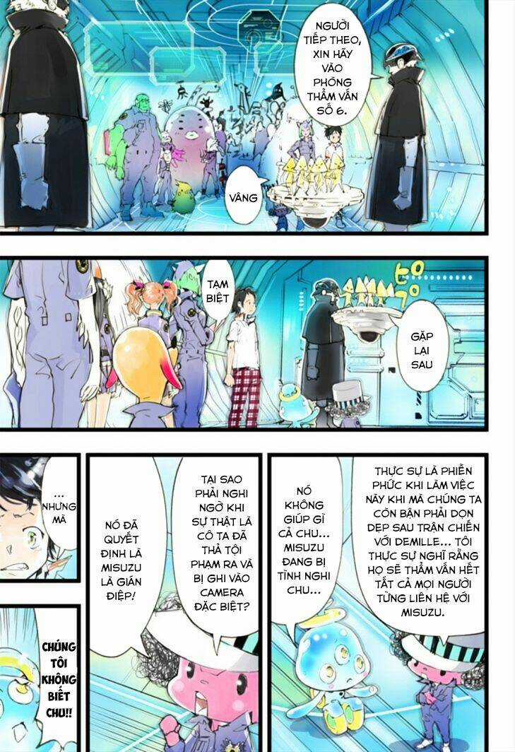 Cảnh Sát Không Gian Chapter 10 trang 15