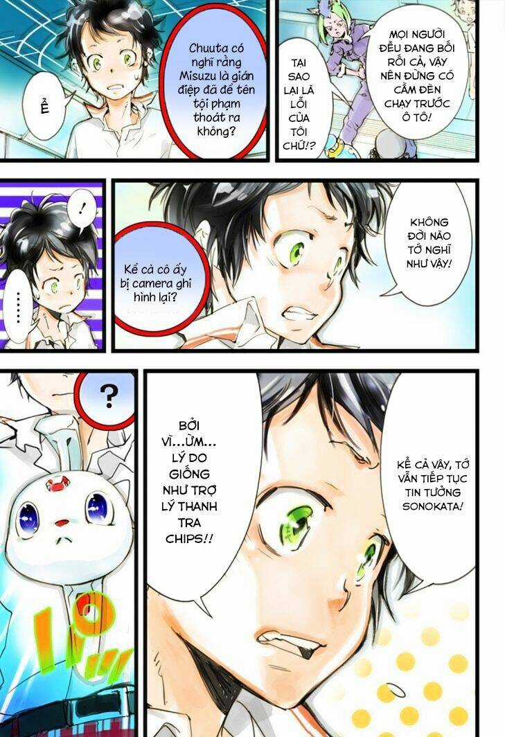 Cảnh Sát Không Gian Chapter 10 trang 17