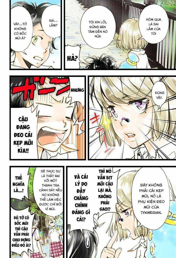 Cảnh Sát Không Gian Chapter 17 trang 9