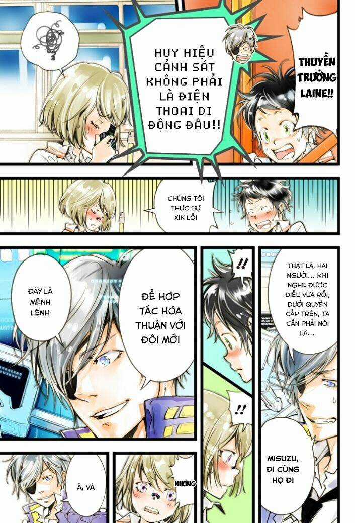 Cảnh Sát Không Gian Chapter 18 trang 16