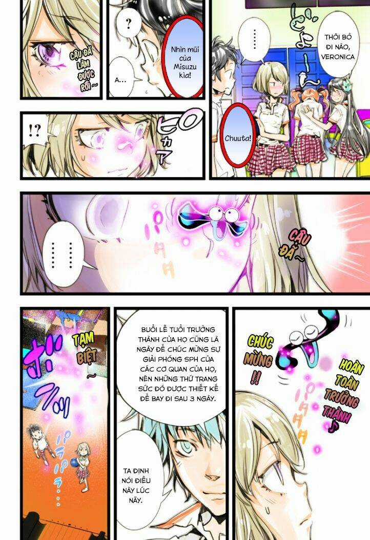 Cảnh Sát Không Gian Chapter 19 trang 16