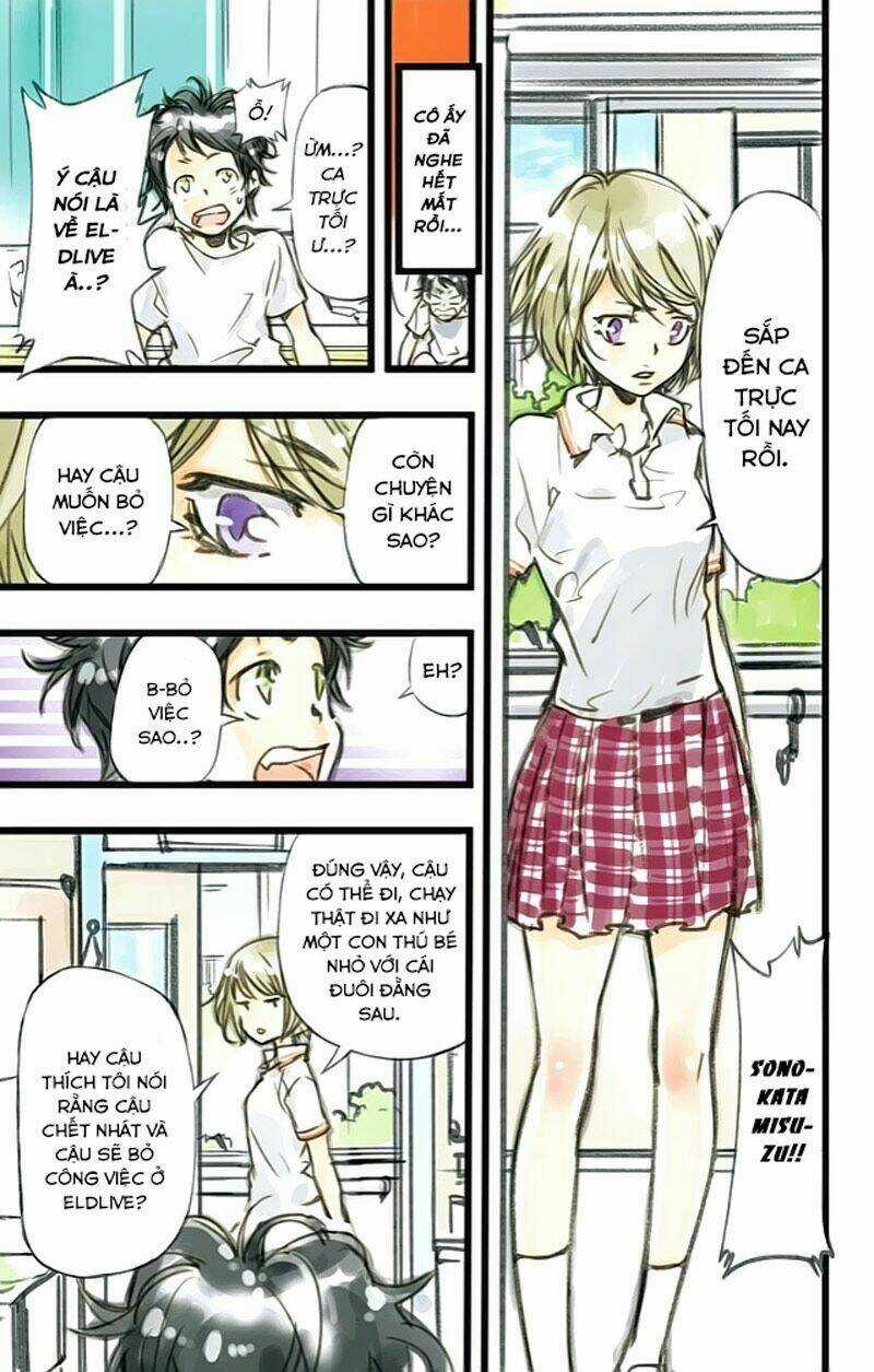 Cảnh Sát Không Gian Chapter 2.1 trang 13