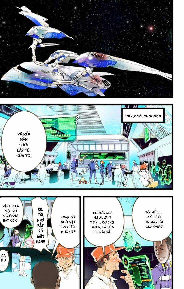 Cảnh Sát Không Gian Chapter 21 trang 17