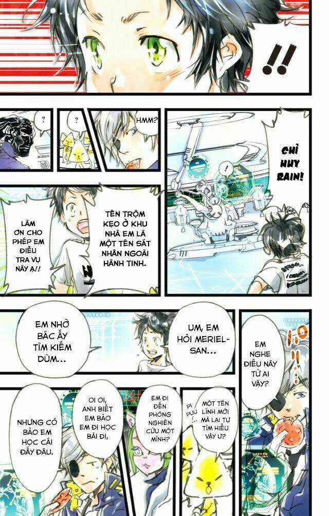 Cảnh Sát Không Gian Chapter 3.2 trang 11