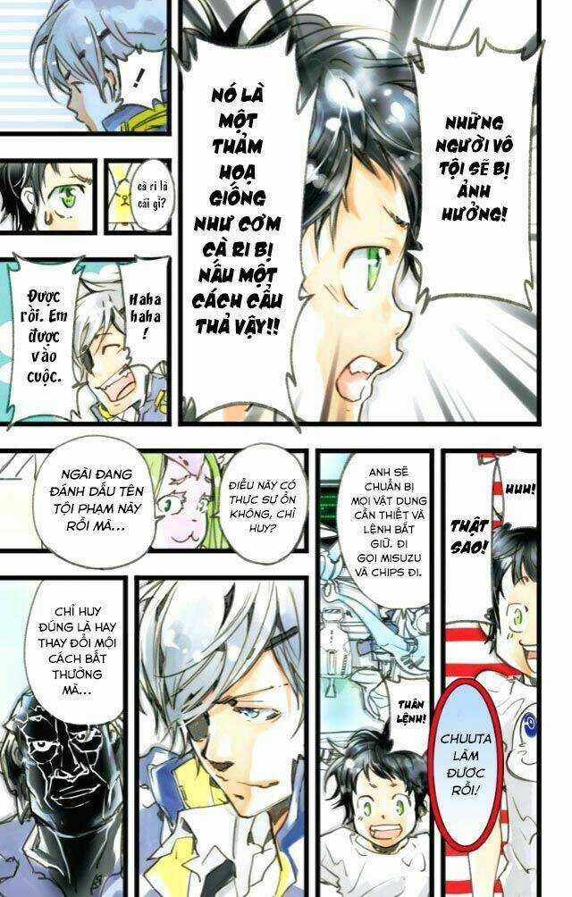 Cảnh Sát Không Gian Chapter 3.2 trang 13