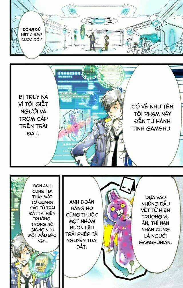 Cảnh Sát Không Gian Chapter 3.2 trang 14