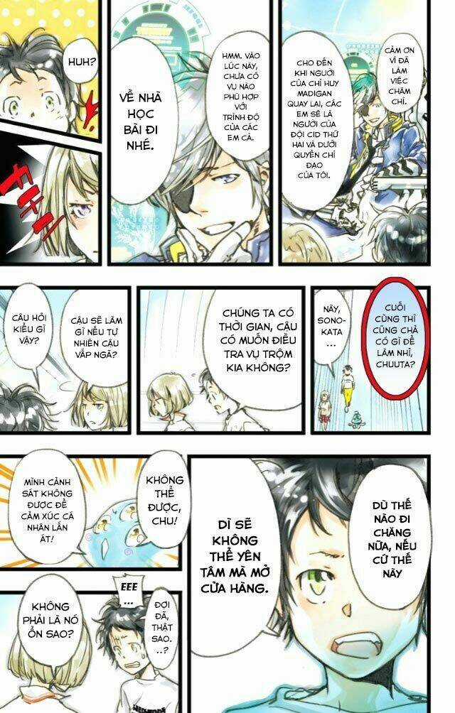 Cảnh Sát Không Gian Chapter 3.2 trang 7