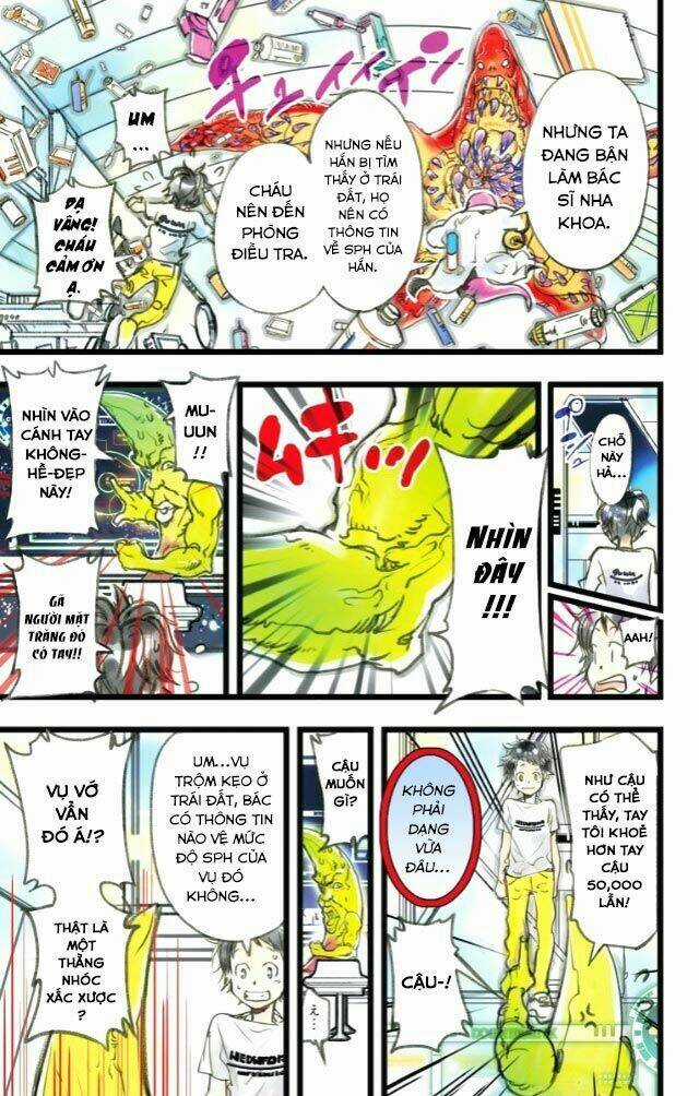 Cảnh Sát Không Gian Chapter 3.2 trang 9