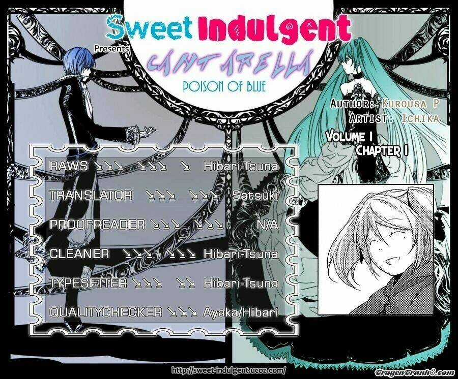 Cantarella – Poison Of Blue Chapter 1 trang 2