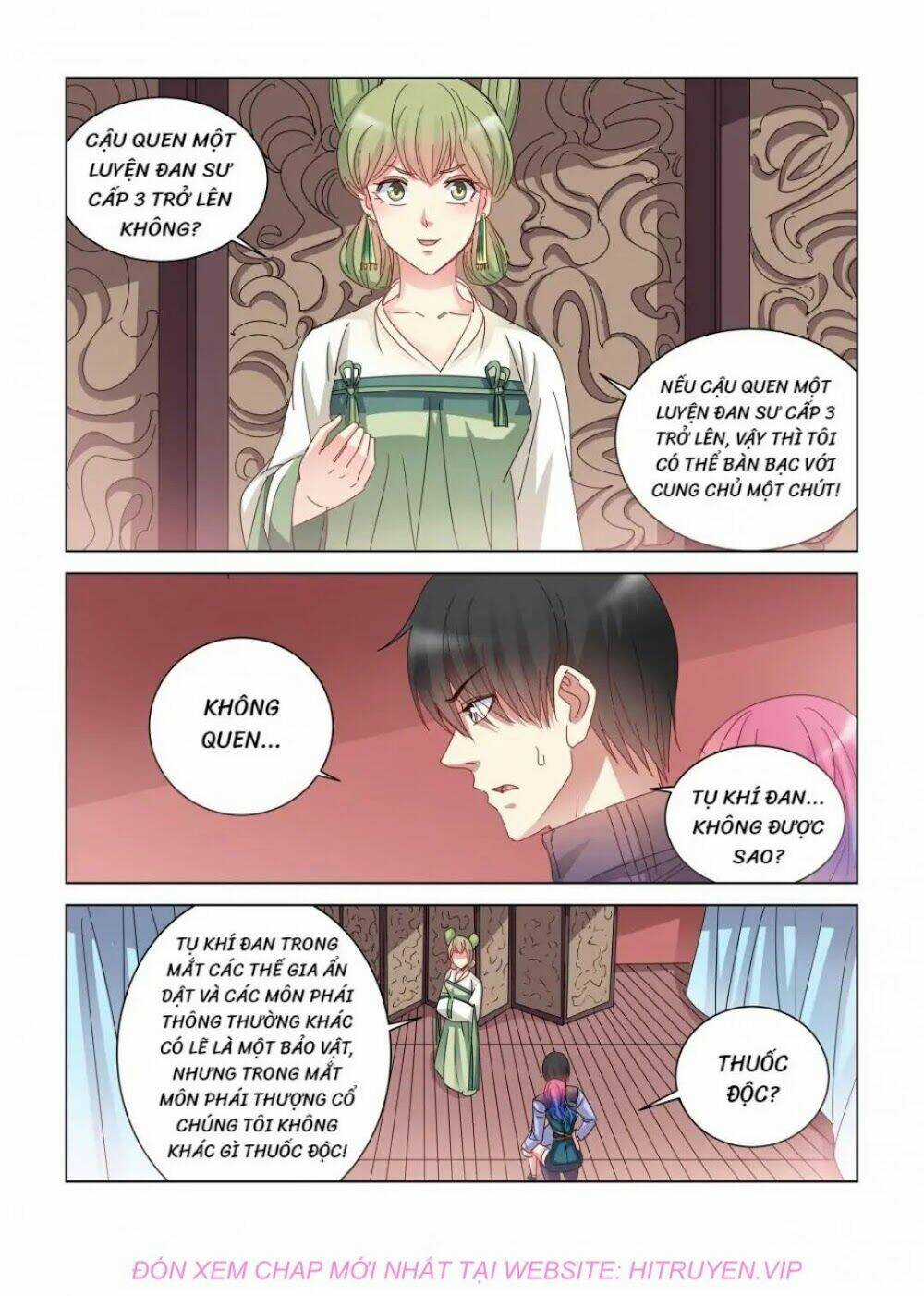 Cao Thủ Cận Vệ Của Hoa Khôi Chapter 395 trang 2