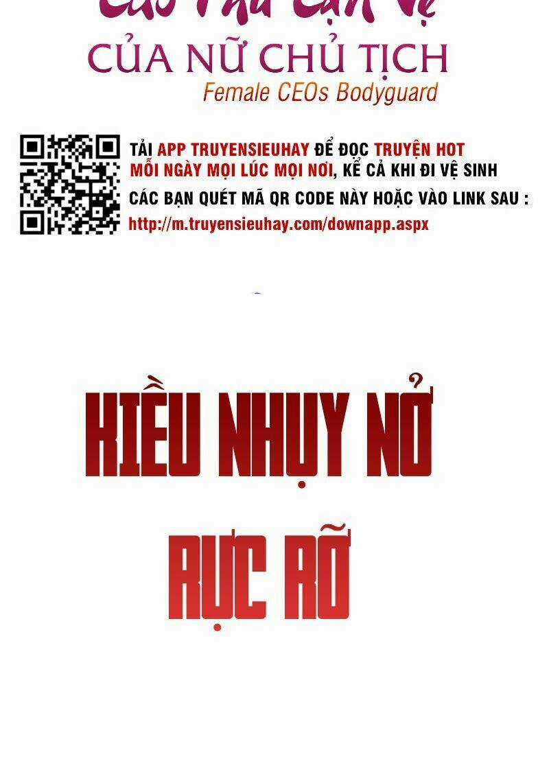 Cao Thủ Cận Vệ Của Nữ Chủ Tịch Chapter 4 trang 2