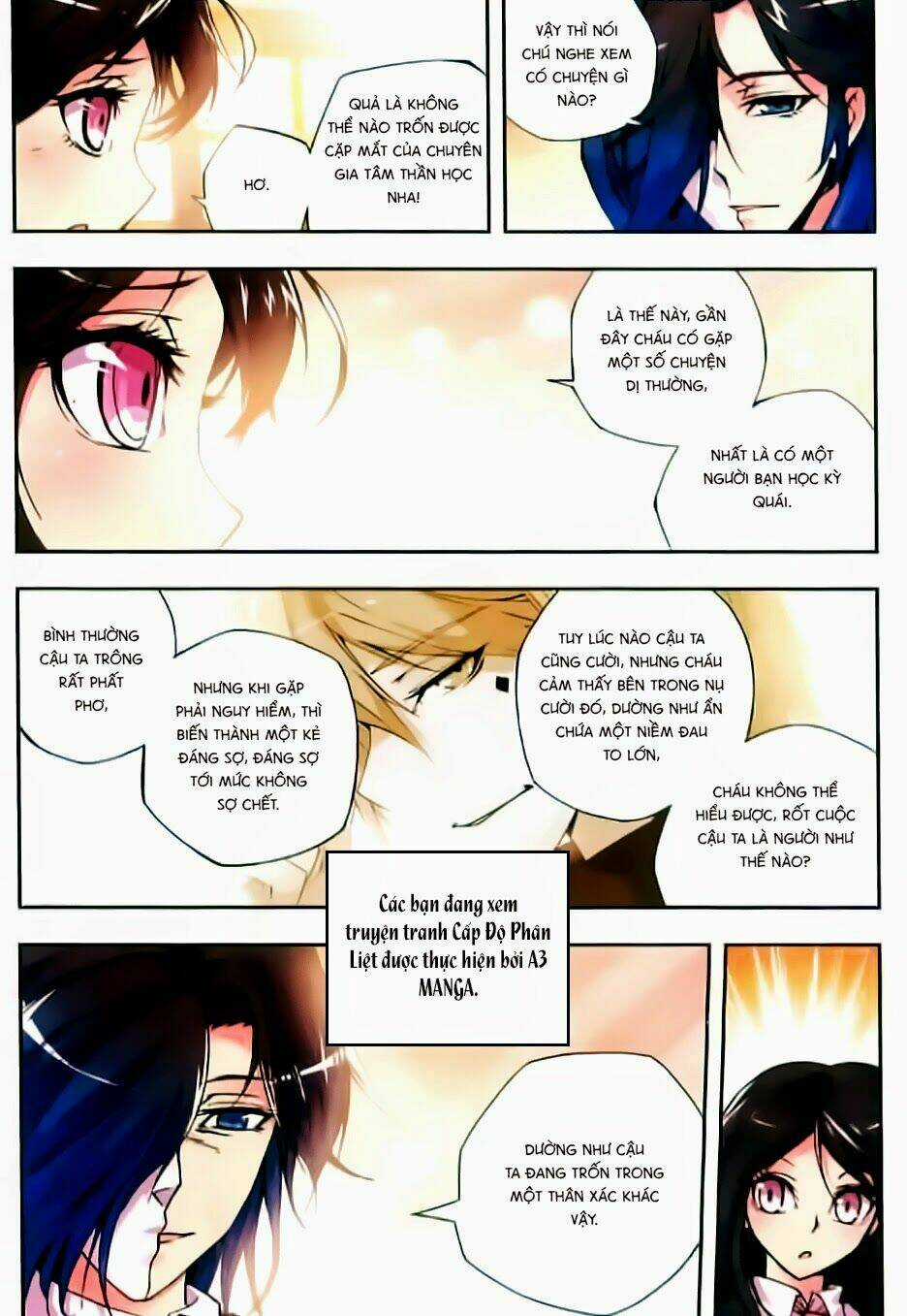 Cấp Độ Phân Liệt Chapter 14 trang 15